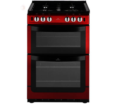 New World NW 551GTC Gas Cooker - Metallic Red